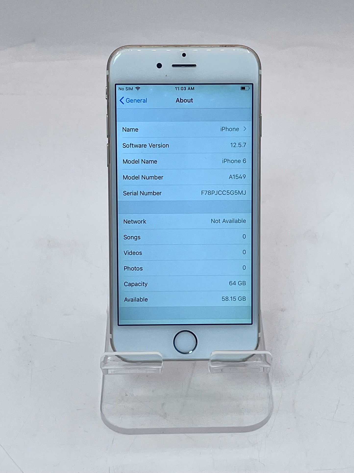 Unlocked Apple iPhone 6 MG652LL/A A1549 4.7" 64GB - Rose Gold