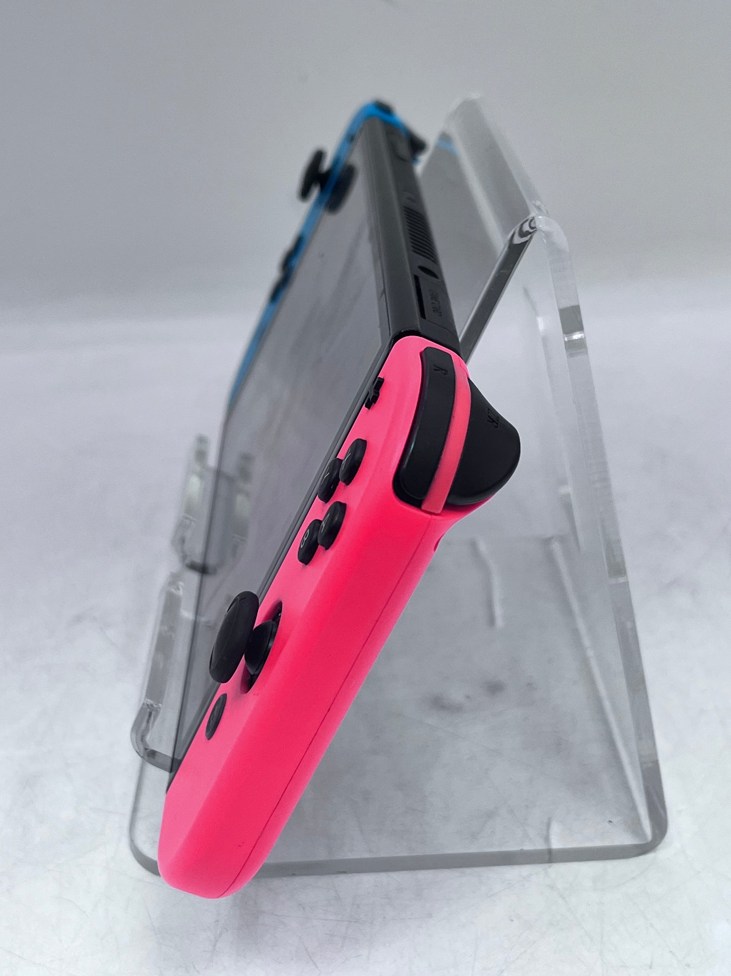 Nintendo Switch OLED Video Game Console Only HEG-001 Red/Blue Good Condition