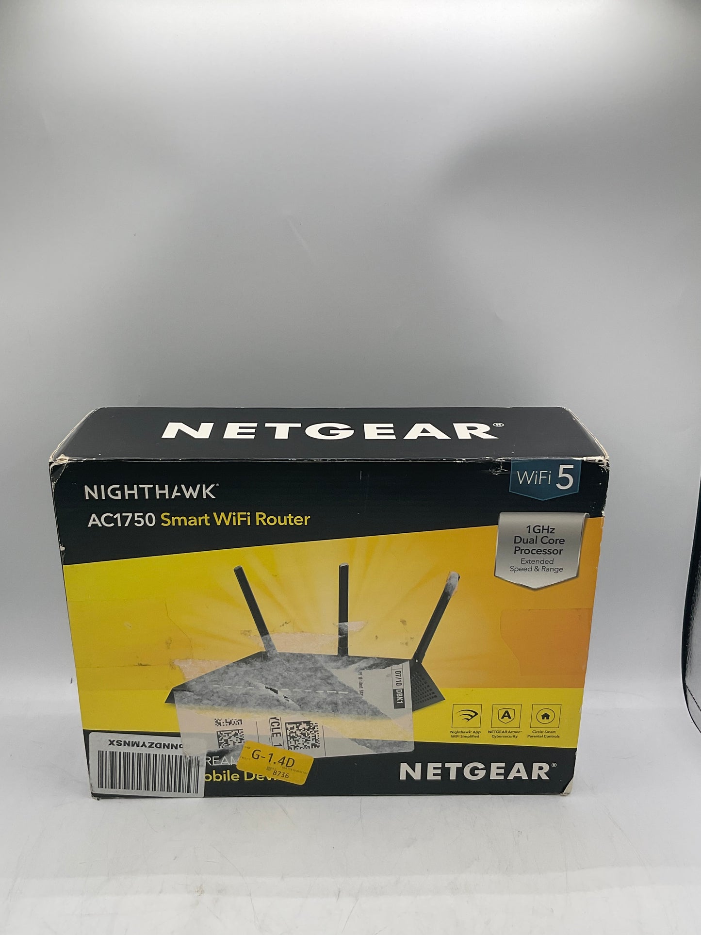 NETGEAR Nighthawk R6700 AC1750 Smart WiFi Wireless Gigabit Router