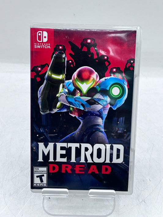 Metroid Dread Nintendo Switch Game Cartridge with Case
