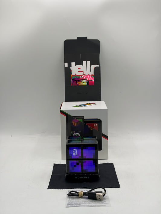 Rubik's WowCube Digital Puzzle Gaming System Multicolor 3x3x3 Cube Strategy