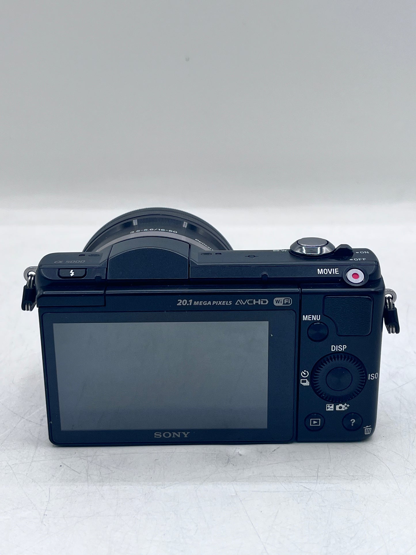 Sony Alpha a5000 Mirrorless Digital Camera with 16-50mm Lens Black Tested Works