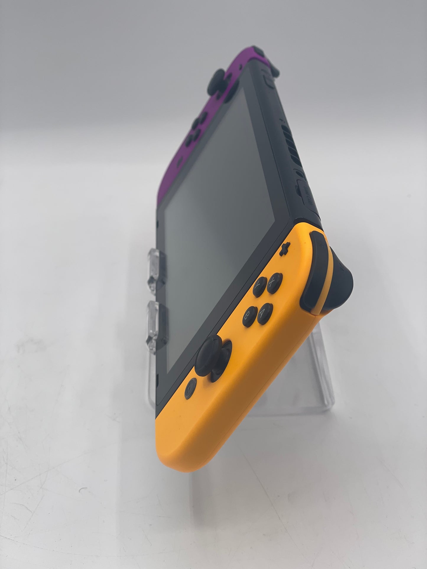 Nintendo Switch v1 Video Game Console HAC-001 Orange/Purple