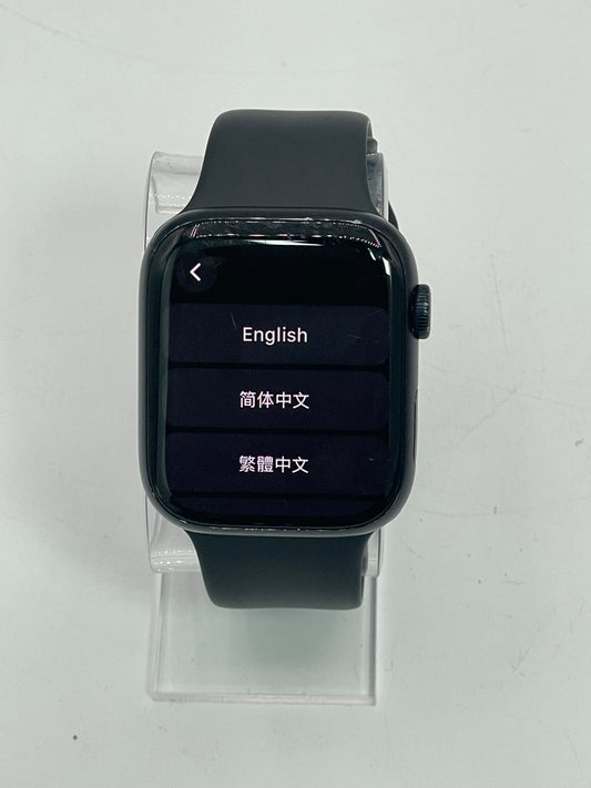 Apple Watch Series 7, 45mm Black Nike Sport Loop, Clean IMEI, 100% Battery Health