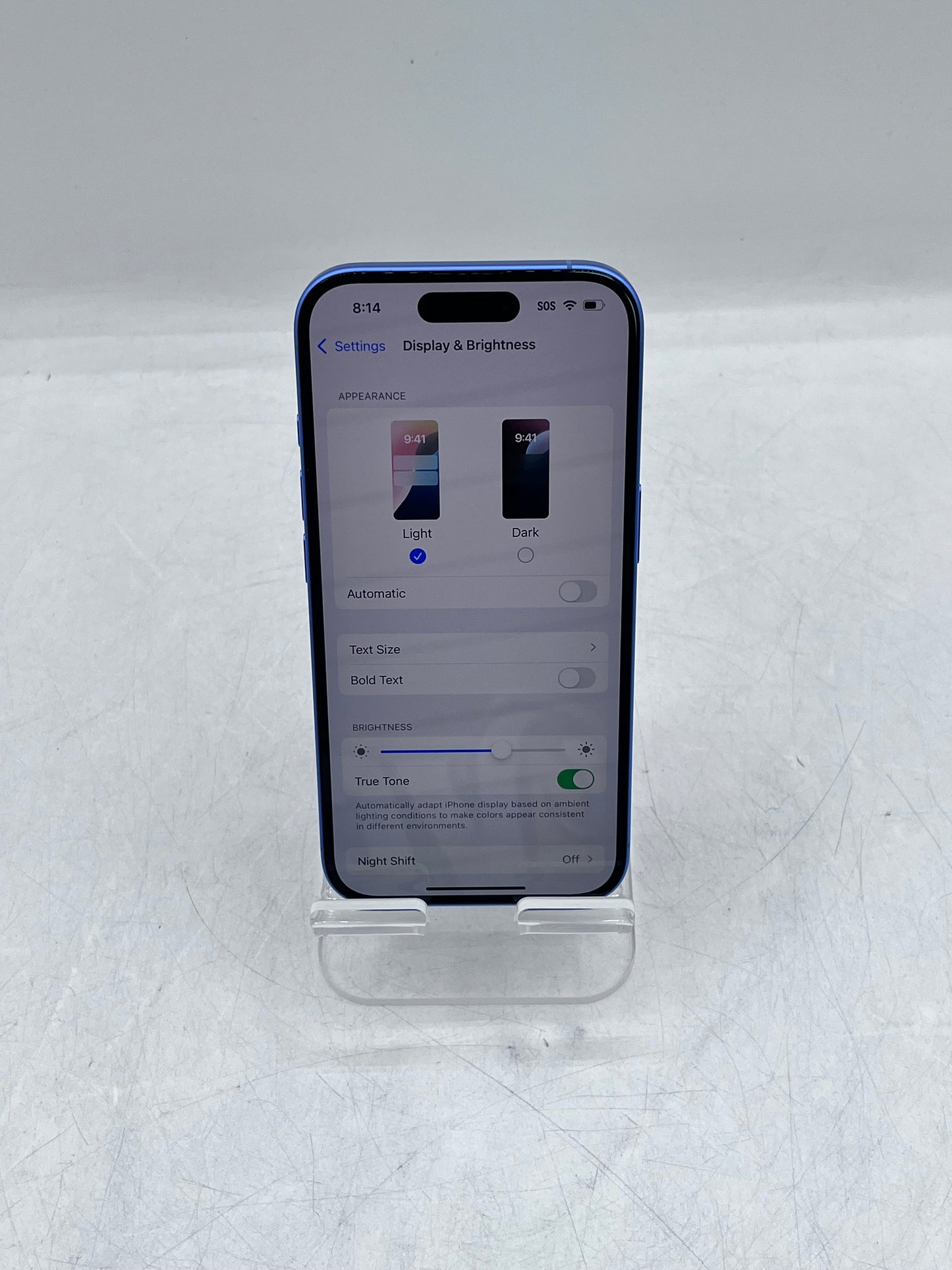 Unlocked Apple iPhone 16 256GB A3081 MYAR3LL/A 100% BH - Blue