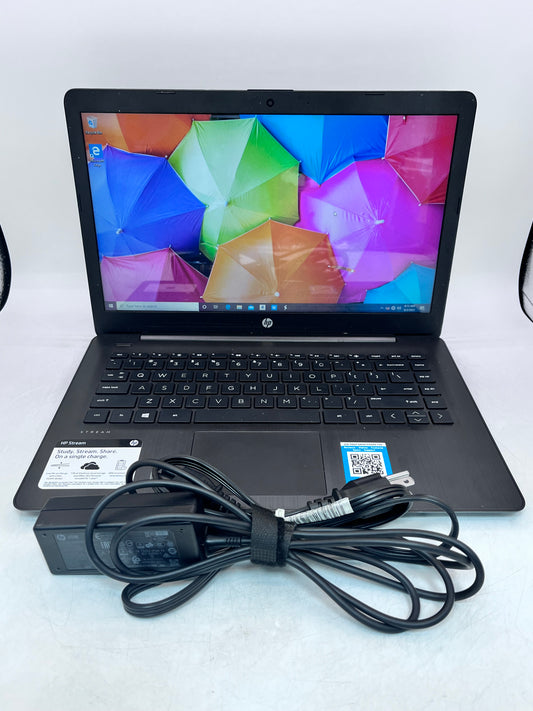 HP Stream Laptop 14-ds0035nr 14" AMD A4-9120e RADEON R3 1.5GHz 4GB RAM 32GB SSD