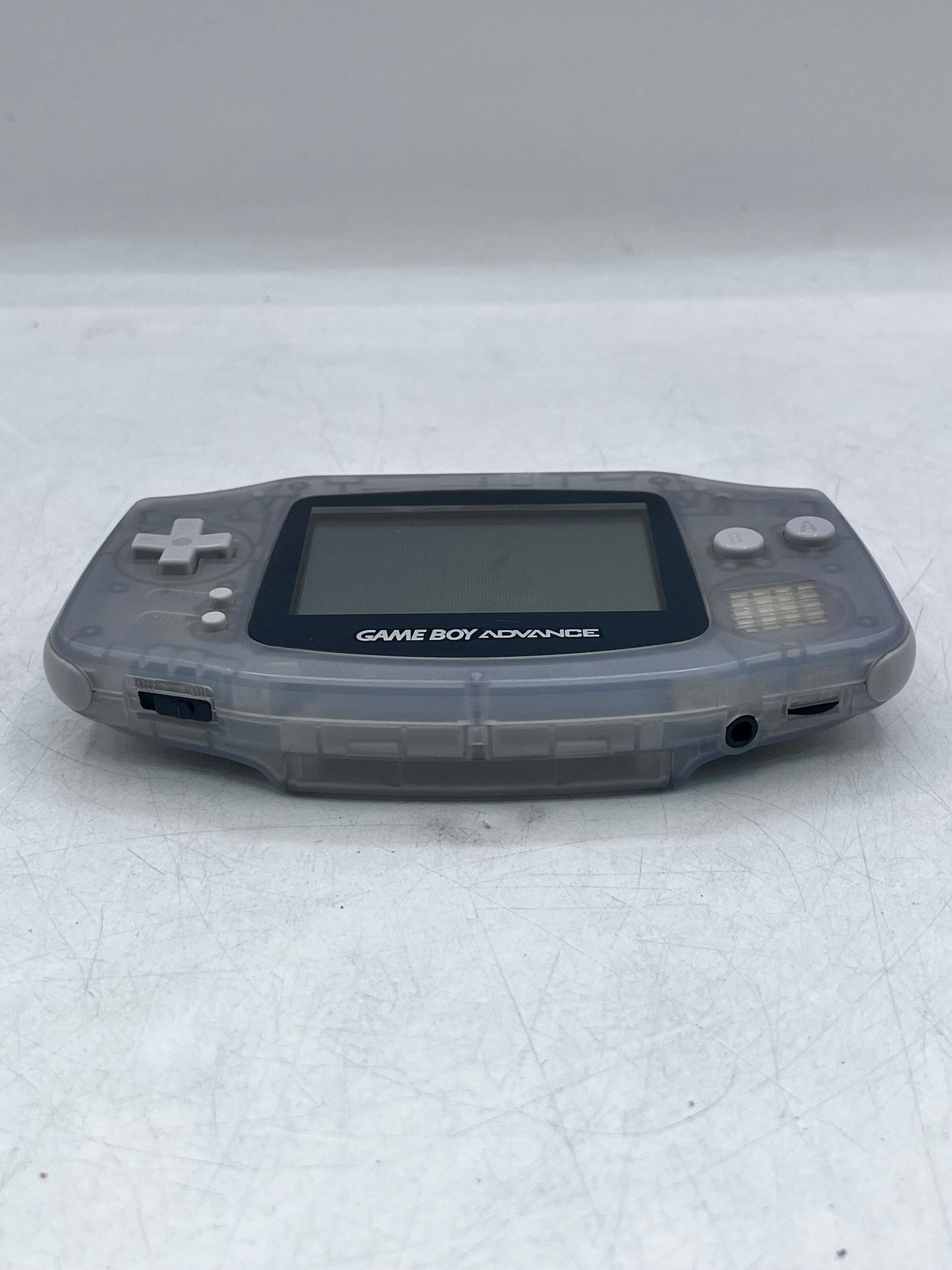 Nintendo Game Boy Advance (AGB-001) - Glacier Clear - Free Shipping!!