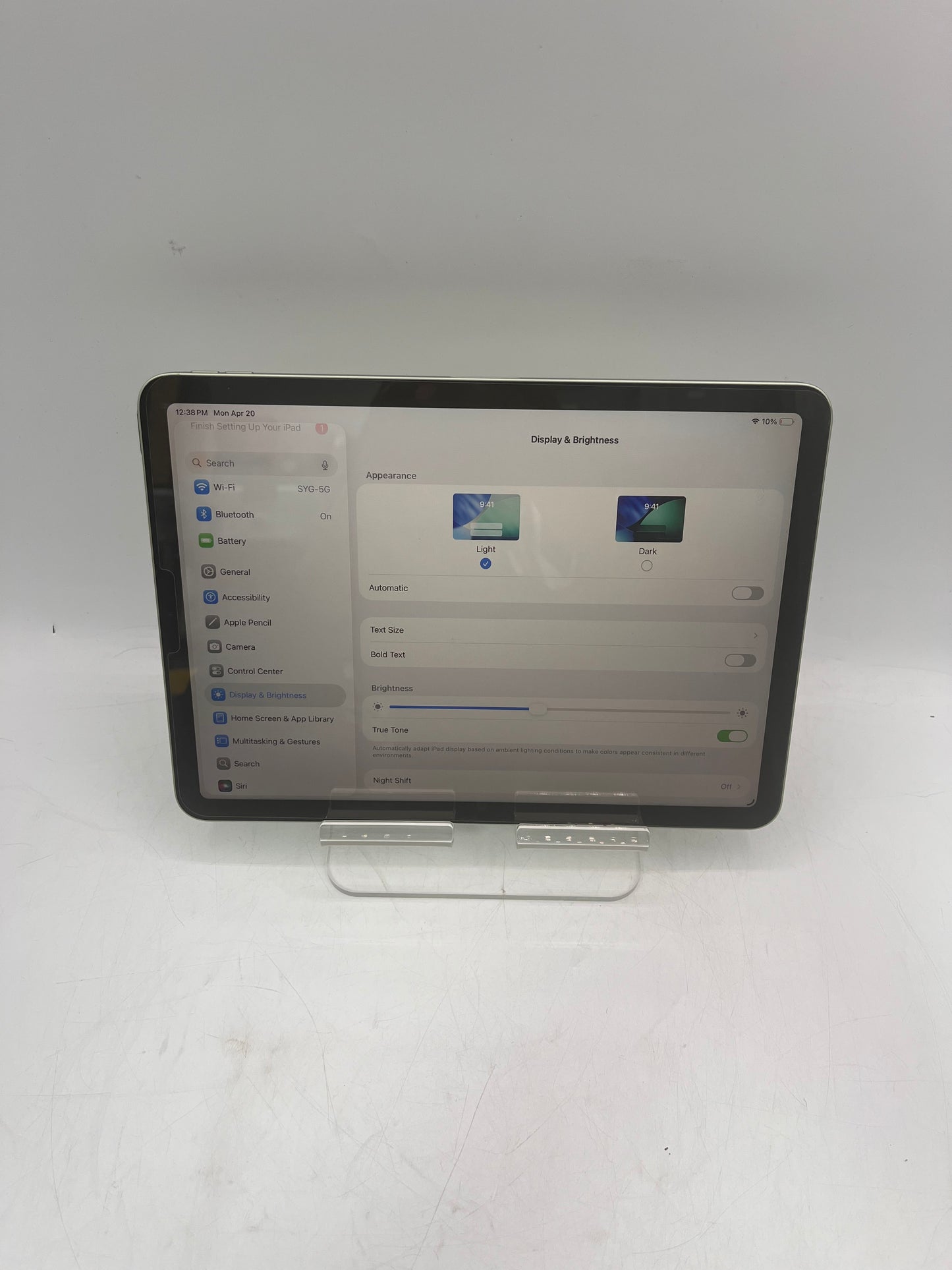 Apple iPad Air 4th Gen A2316 MYFR2LL/A 64GB with Apple Pencil 2nd Gen Wi-Fi Only - Green