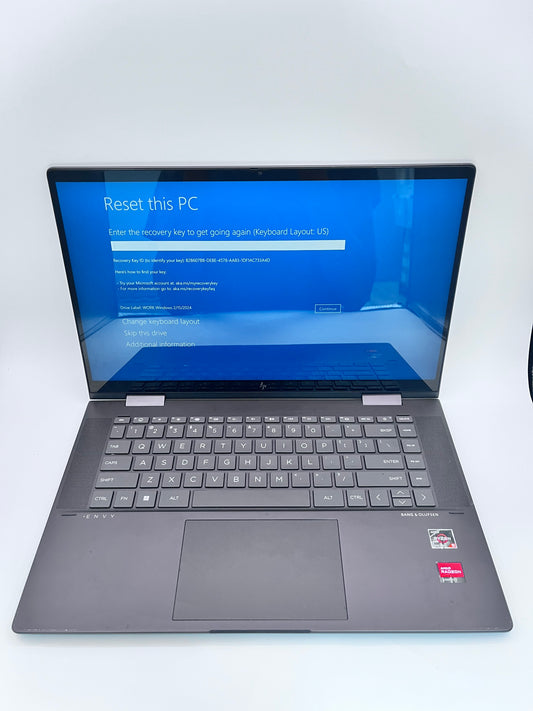 HP Envy x360 15-fh0013dx 15" FHD Touch RYZEN 5 7530U 256GB 8GB READ!