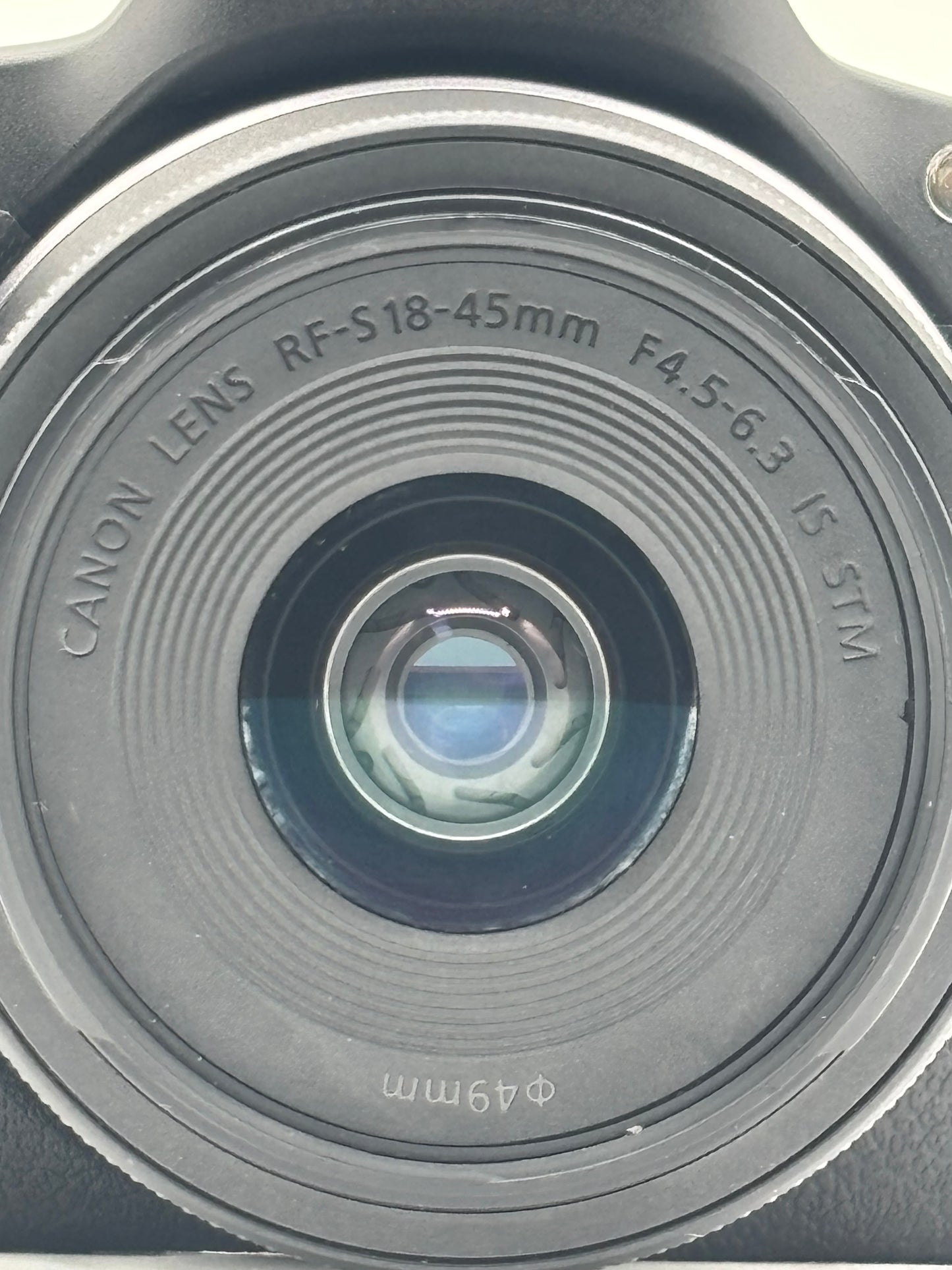 Canon EOS R50 Mirrorless Camera + RF-S 18-45mm Lens 24.2MP Tested NO BATTERY