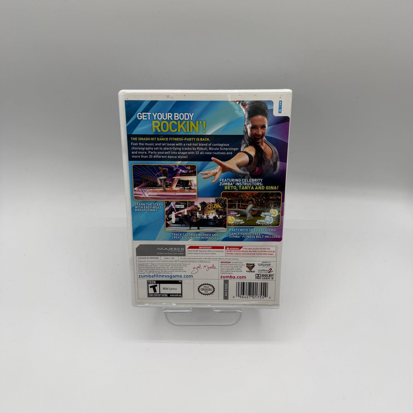 Zumba Fitness 2 - Wii Video Game - Free Shipping!