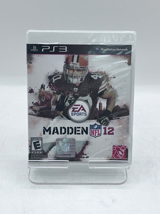 New PlayStation 3 Madden NFL 12 Game - Sealed with Free Shipping!