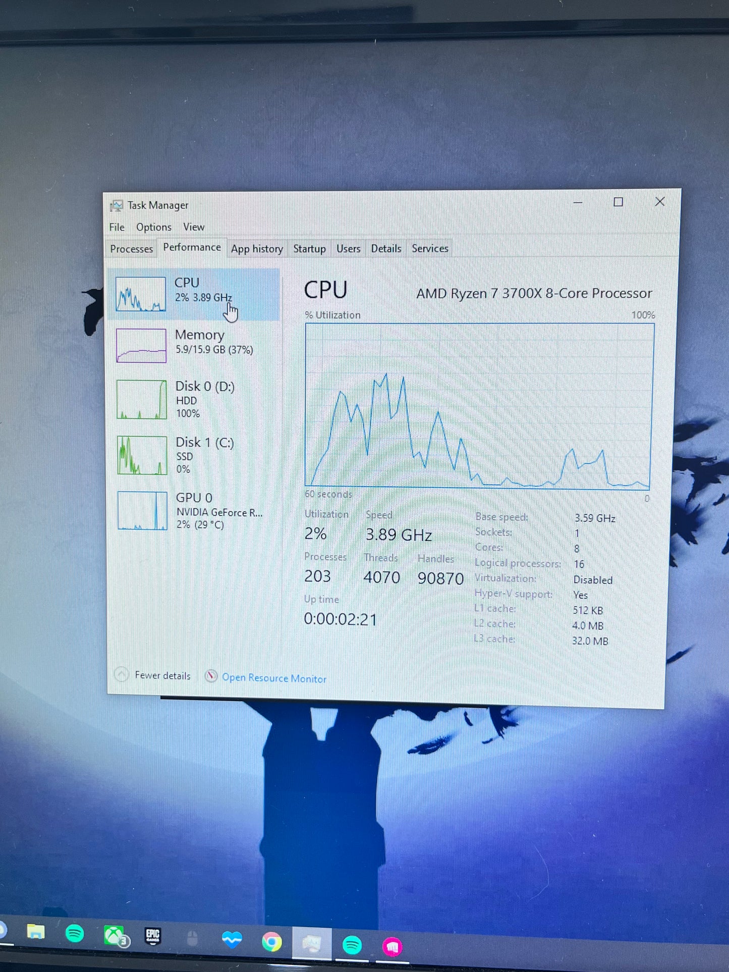 Custom Gaming PC NVIDIA RTX 3060 Ti | Ryzen 7 3700X | 16GB RAM | 3TB SSD