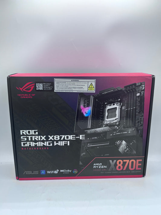 Asus ROG Strix X870E-E Gaming ATX WIFI 7 Motherboard Black BRAND NEW