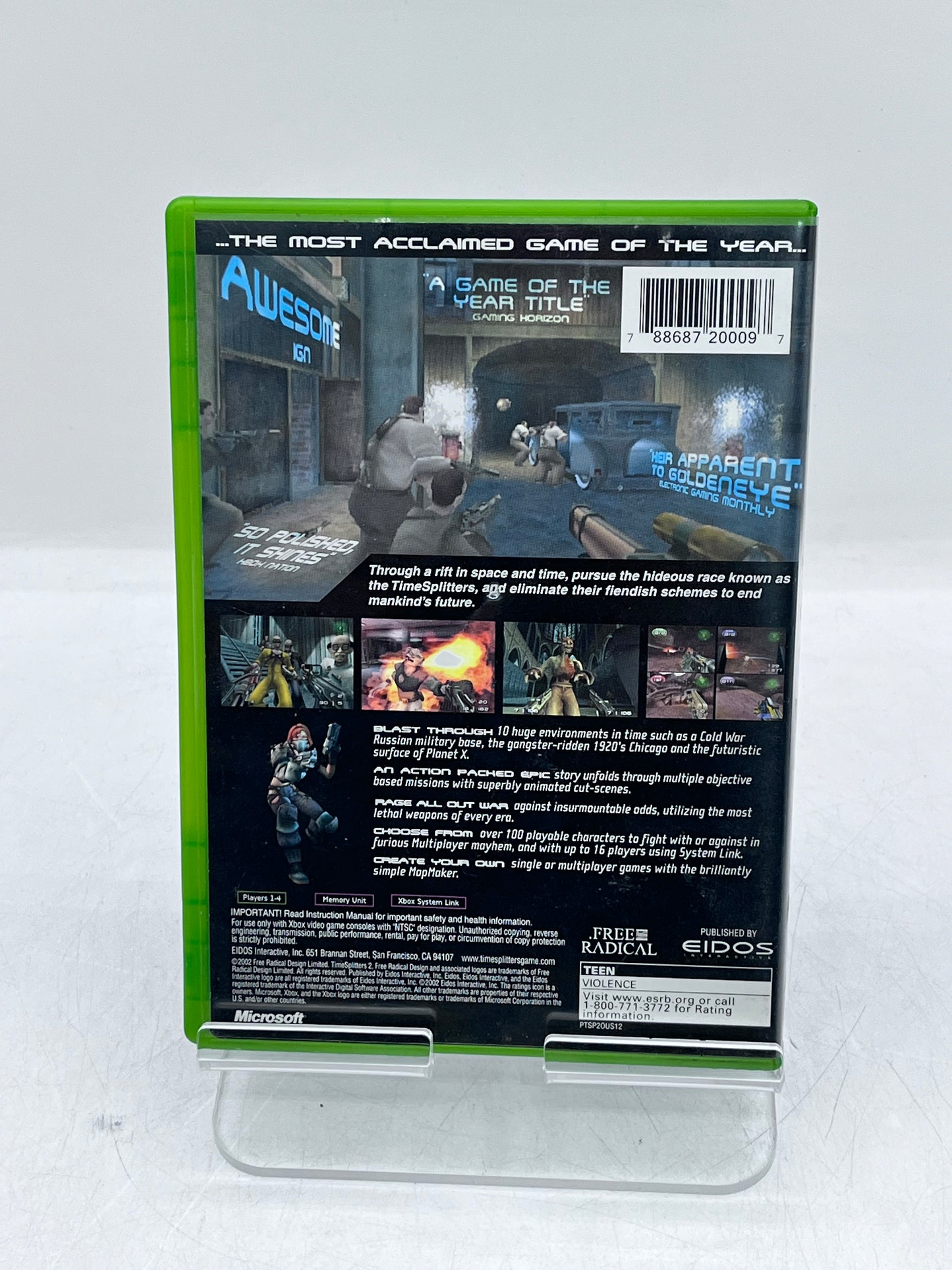 Time Splitters 2 - Xbox Video Game