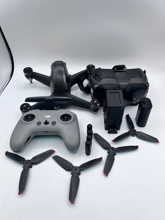 DJI FPV Combo Drone with Remote Control, V2 Goggles, Battery, and Charger