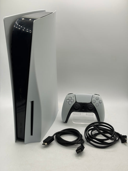 Sony PlayStation 5 Disc Console CFI-1215A 825GB, White (FREE SHIPPING)