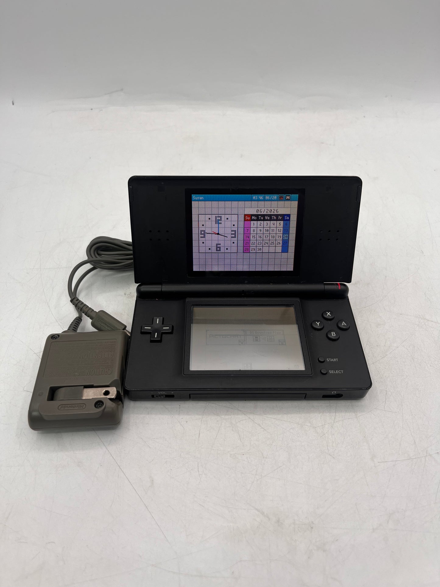 Nintendo DS Lite USG-001 Handheld Game Console 2006 Black