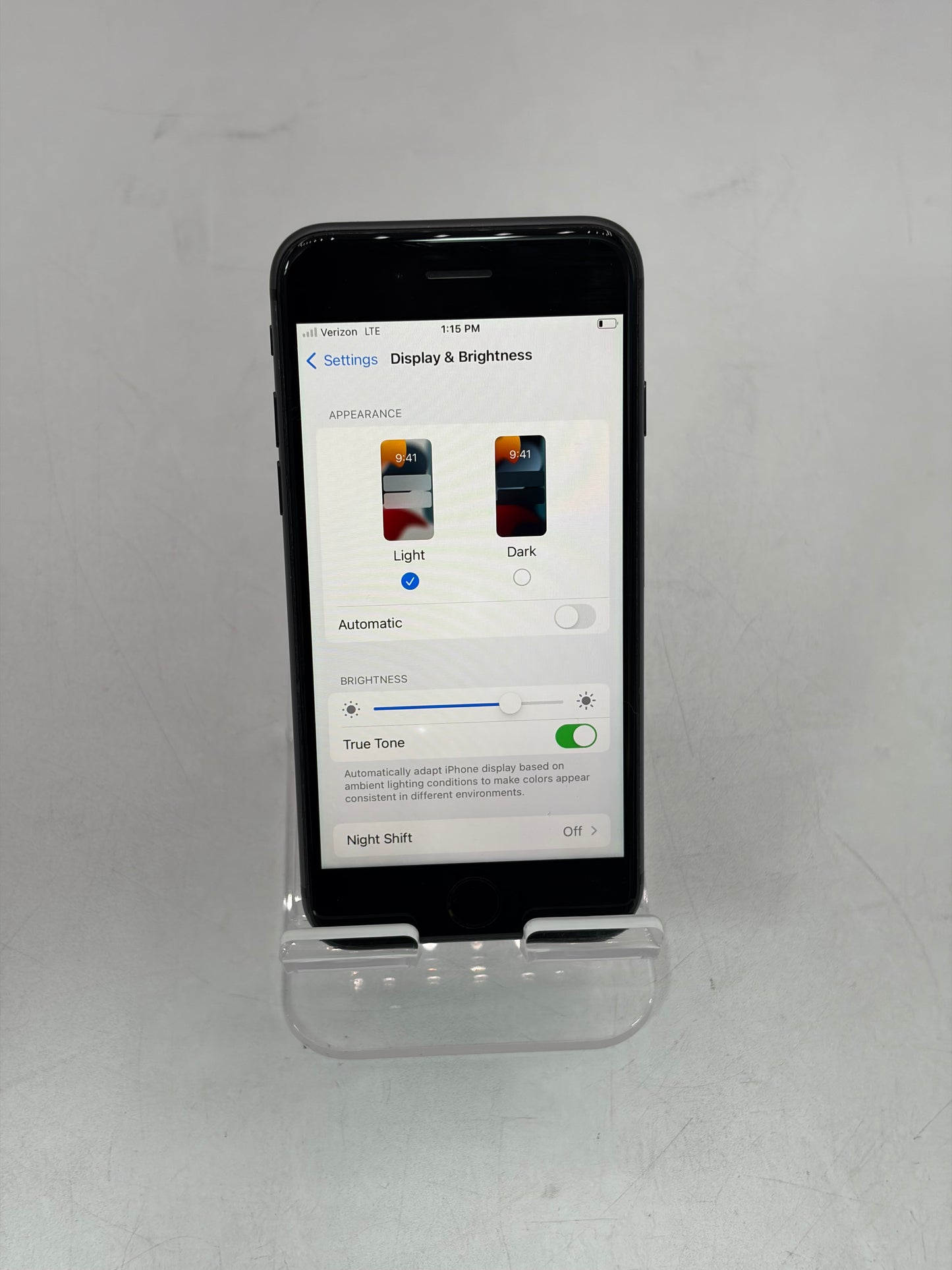 Unlocked Apple iPhone 8 64GB Black A1863 NQ722LL/A Service Battery
