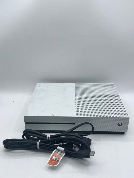 Microsoft Xbox One S 1TB Model 1681 White - Tested & Working w/ Cords Free Shipping