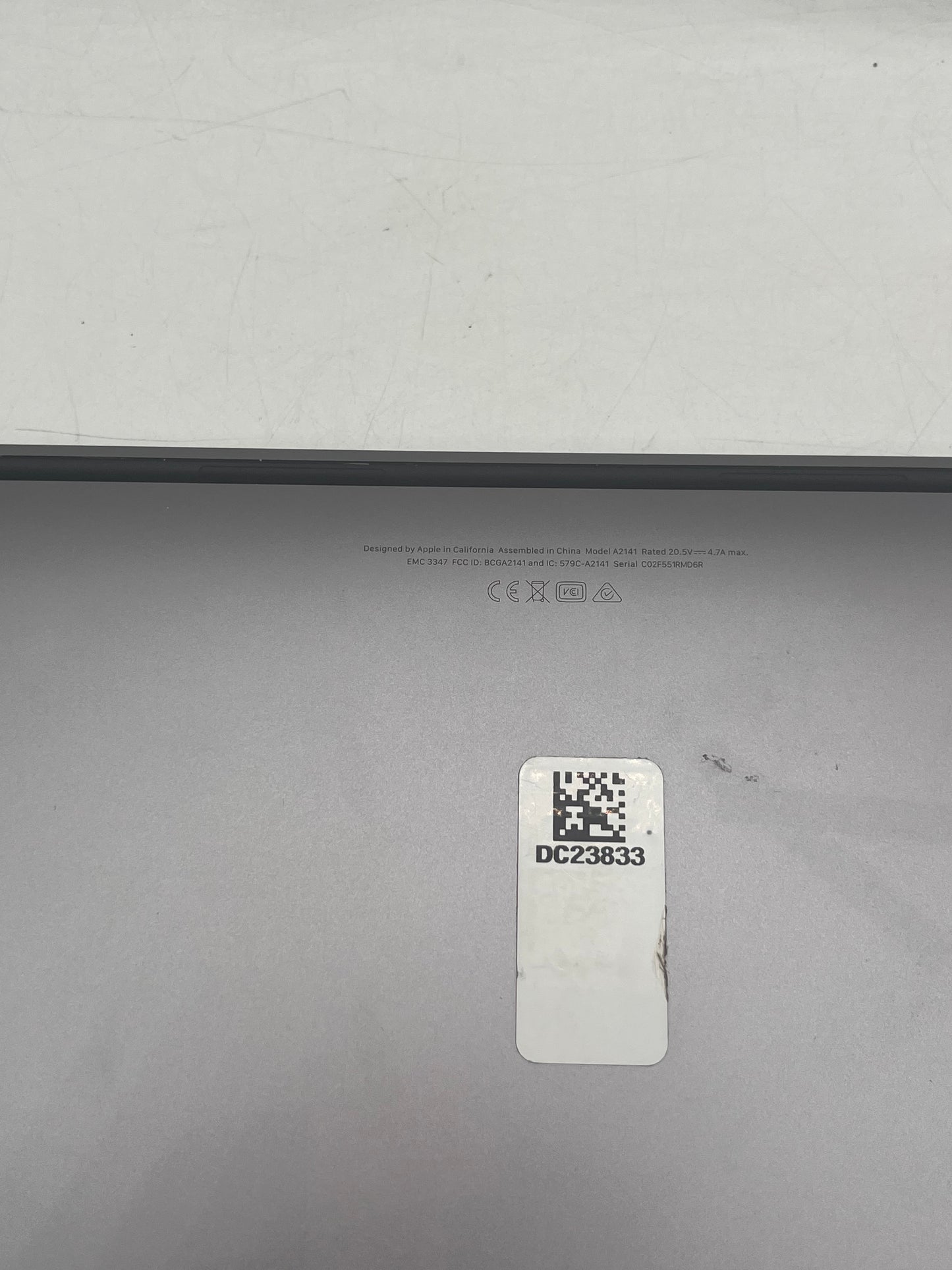 Apple MacBook Pro 16" A2141 2019 Core i9 16GB RAM 512GB Silver