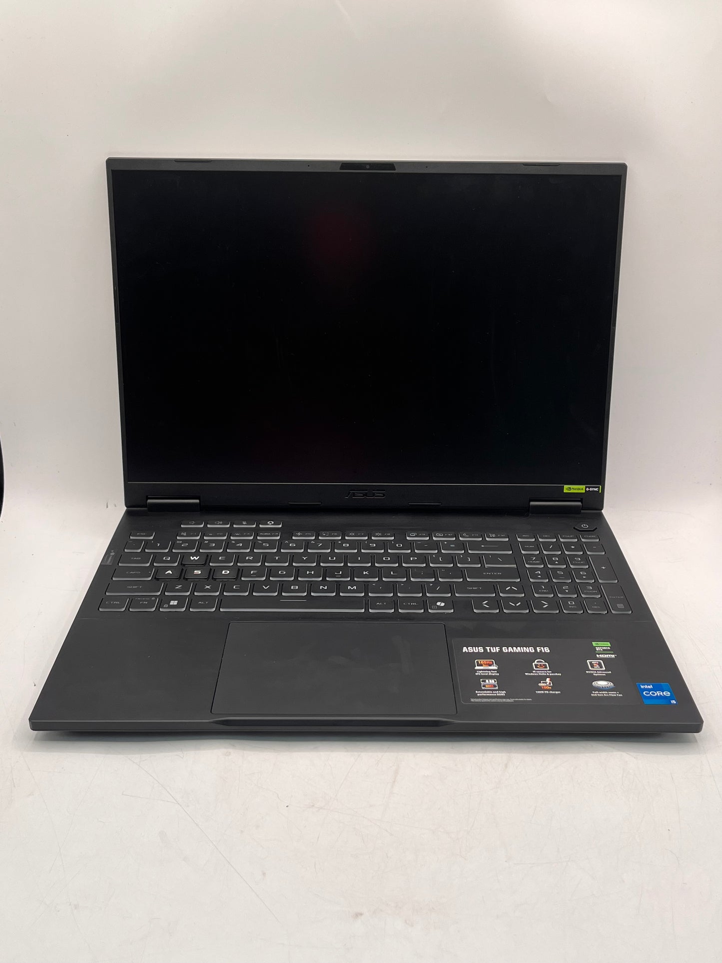 Asus TUF Gaming F16 16" i5-13450HX 16GB 512GB RTX 5050 READ
