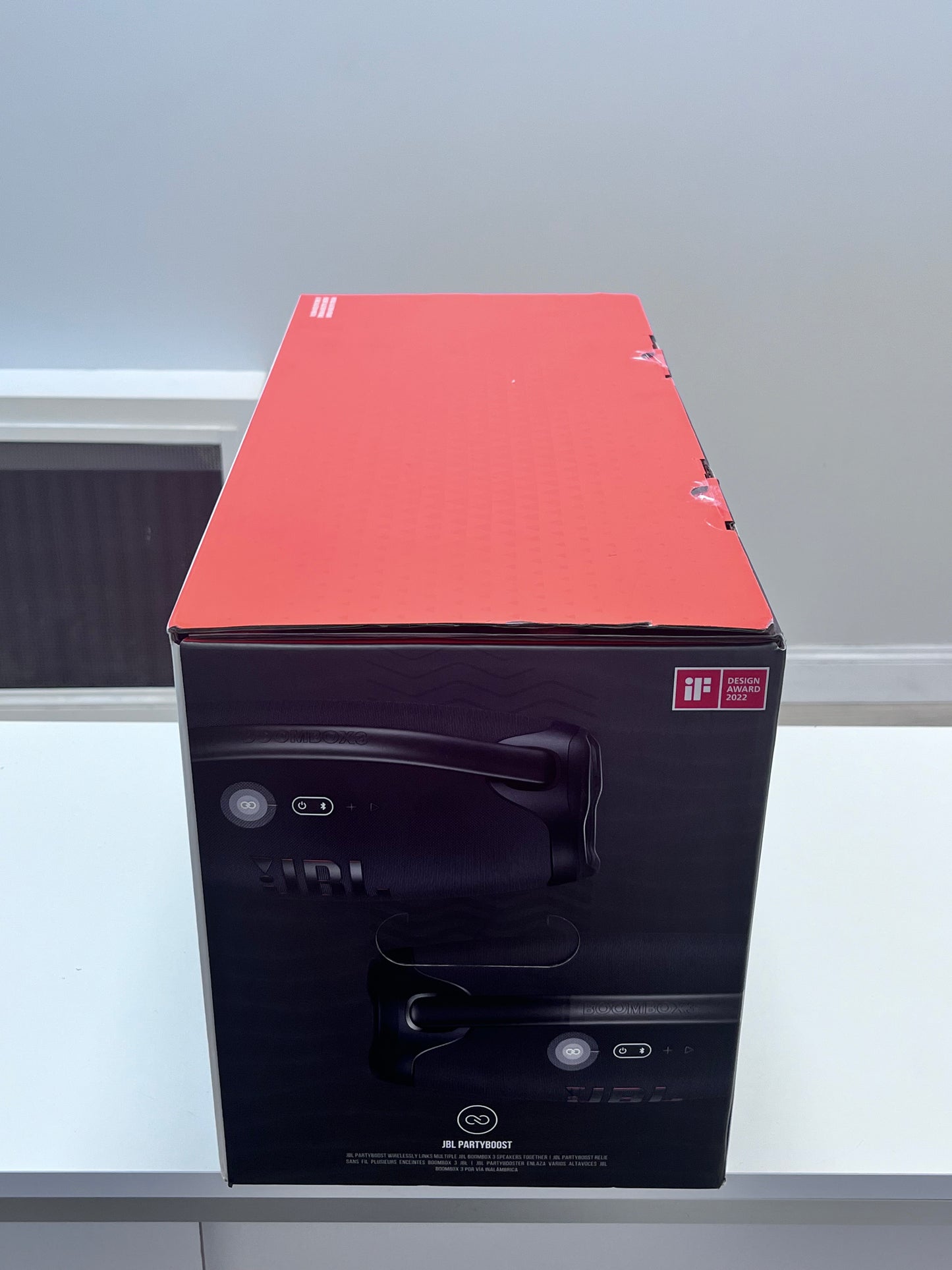 JBL Boombox 3 Portable Bluetooth Speaker - Black New In Box
