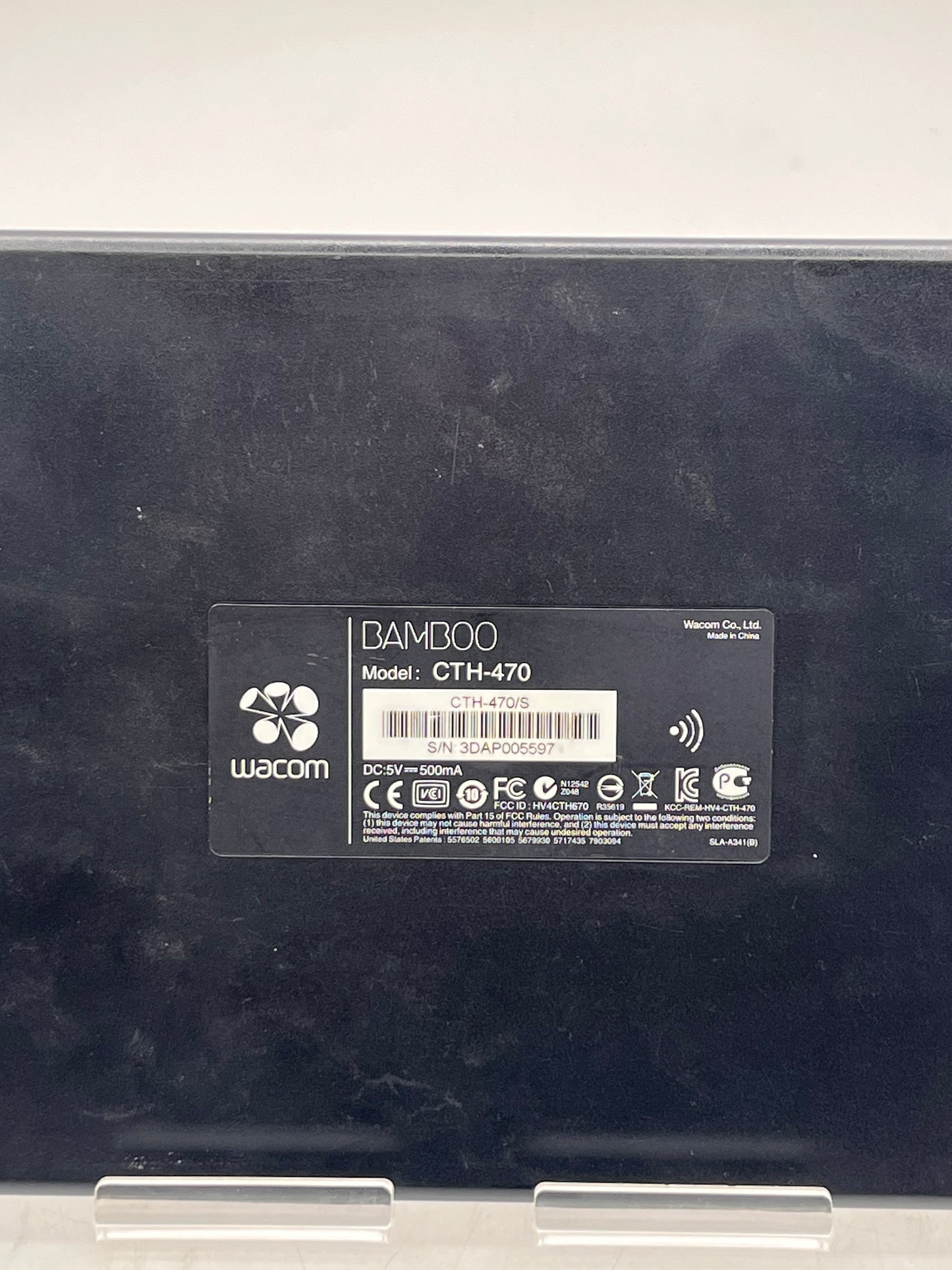 Wacom CTH-470 Tablet - Silver/Black