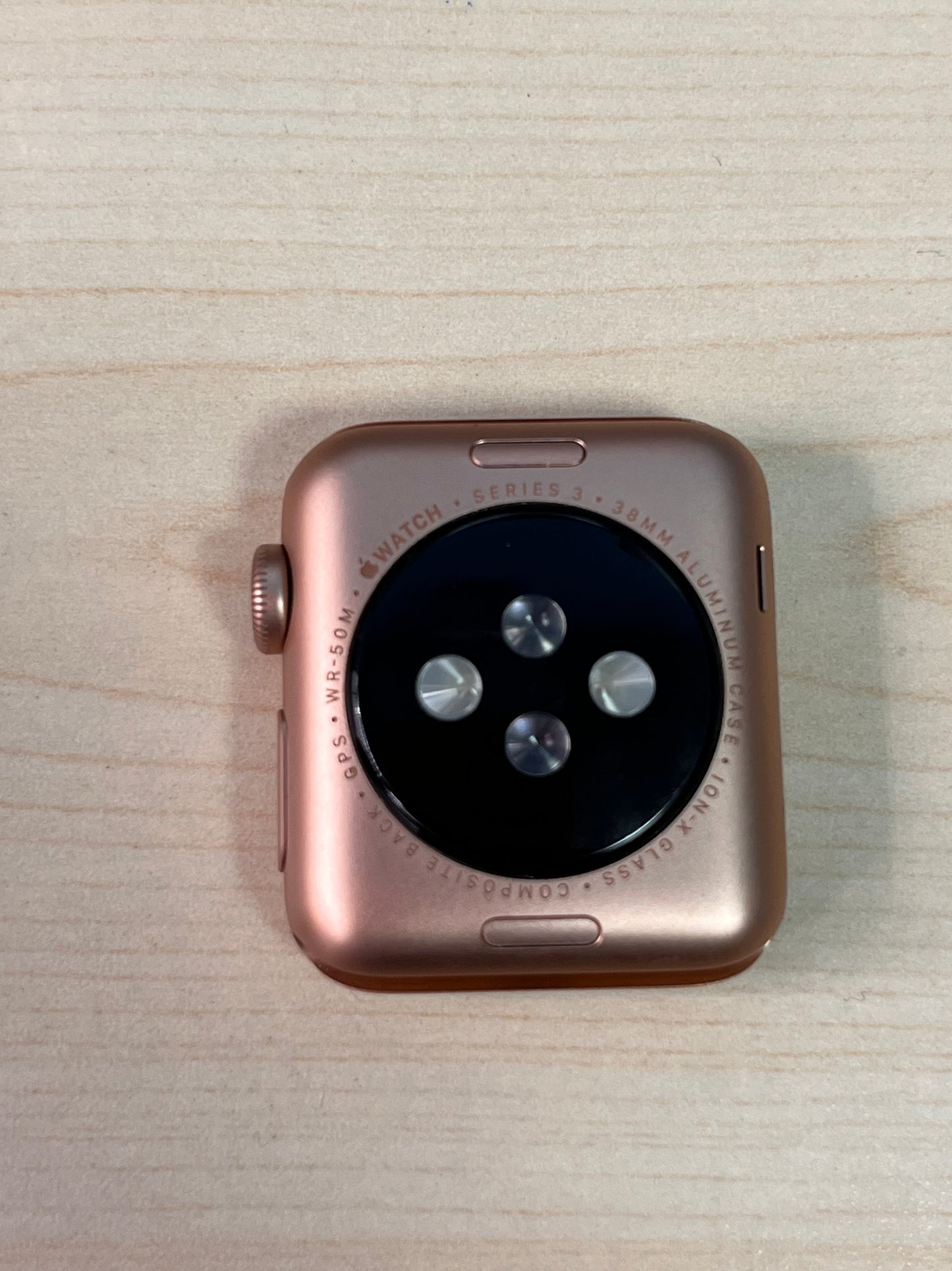 Apple Watch Series 3 GPS A1858 (2017) 38mm Smart Watch - Rose Gold