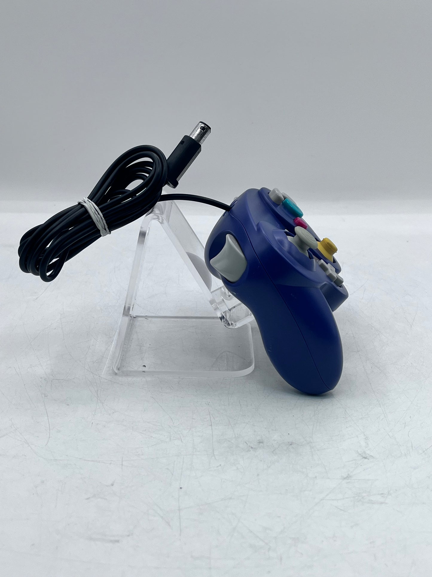 Nintendo GameCube DOL-001 Gaming System - Indigo With Controller
