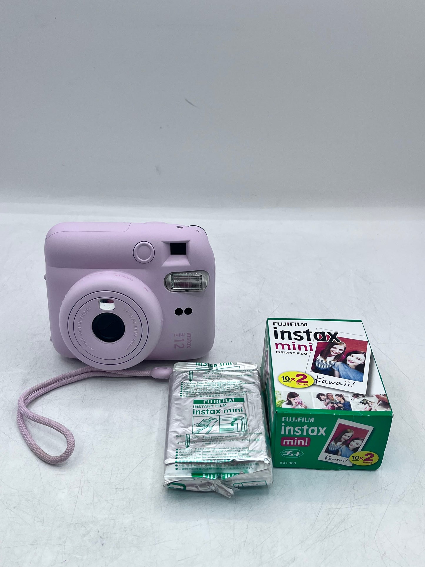Fujifilm Instax Mini 12 Instant Camera + 10 Film - Blossom Pink