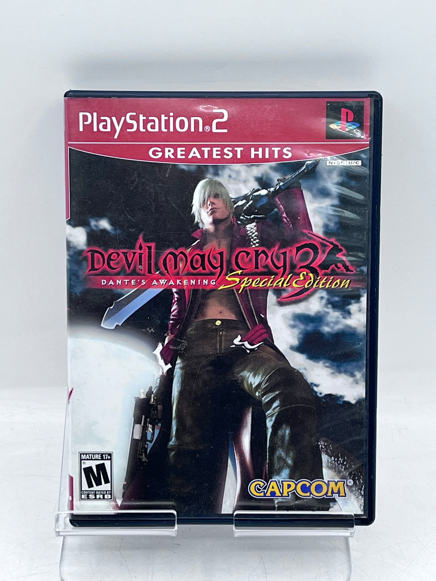 Devil May Cry 3 Greatest Hits Edition Playstation 2 PS2 Video Game - Free Shipping