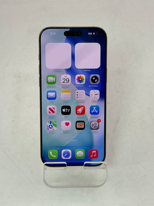 Unlocked Apple iPhone 16 Pro Max 256GB Desert Titanium A3084 MYW53LL/A 91% BH