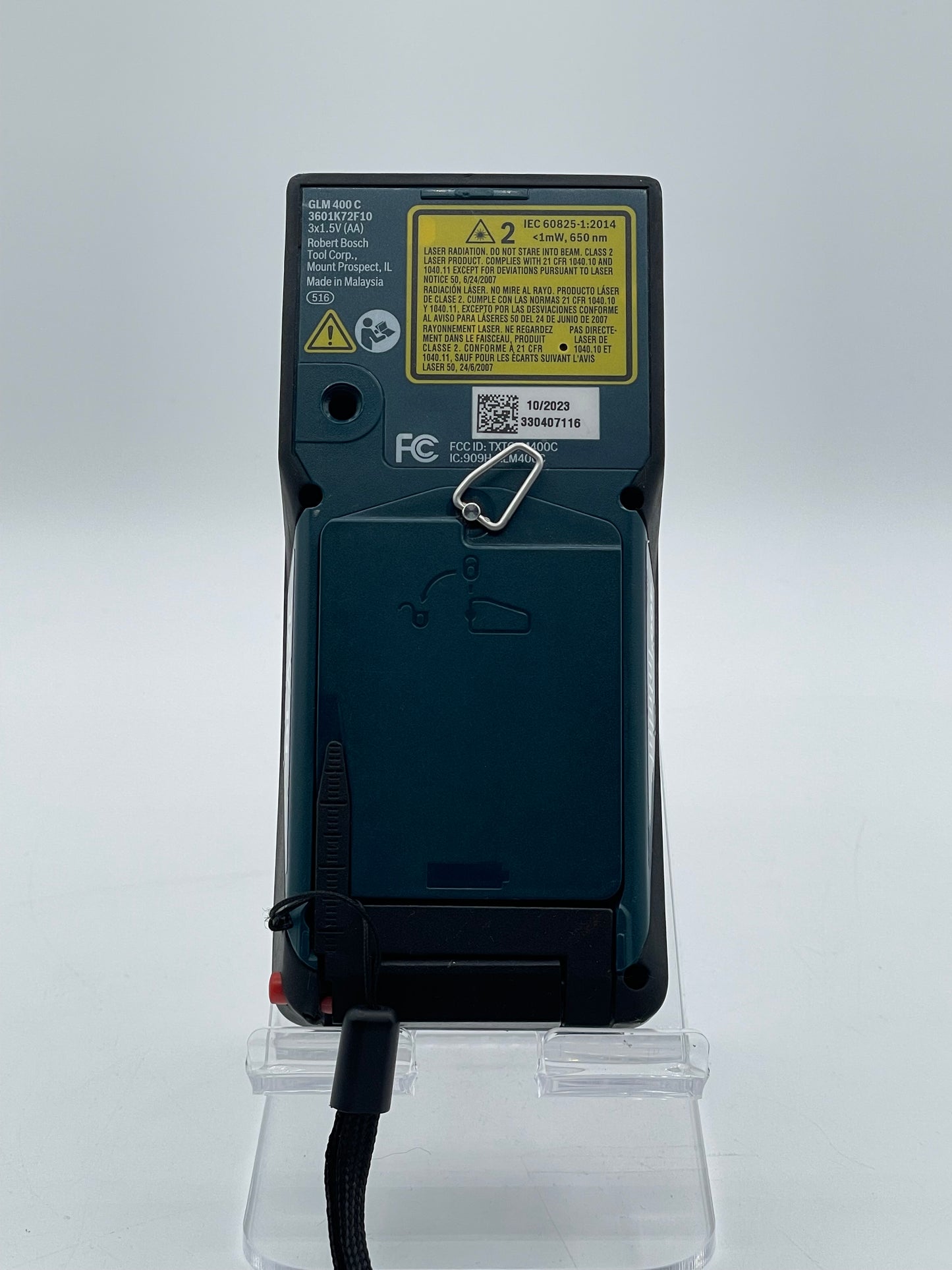 Bosch BLAZE GLM400C Outdoor 400ft Connected Laser Measure with Camera Viewfinder
