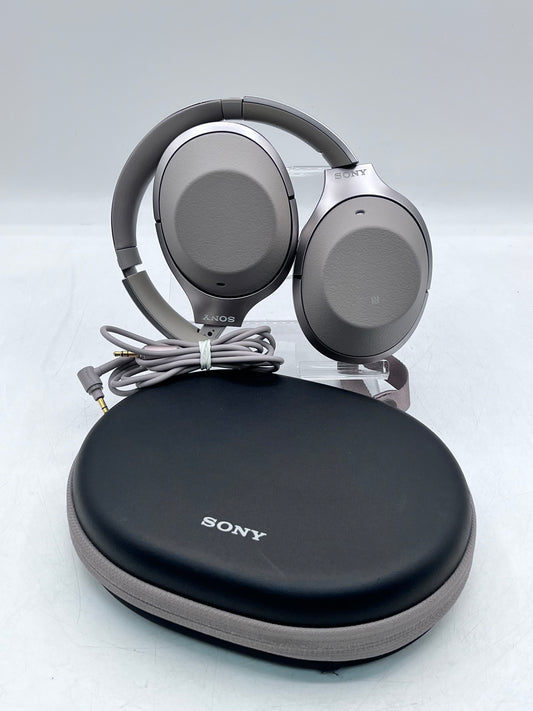 Sony WH1000XM2 Over-Ear Wireless Bluetooth Headphones - Gold- Used