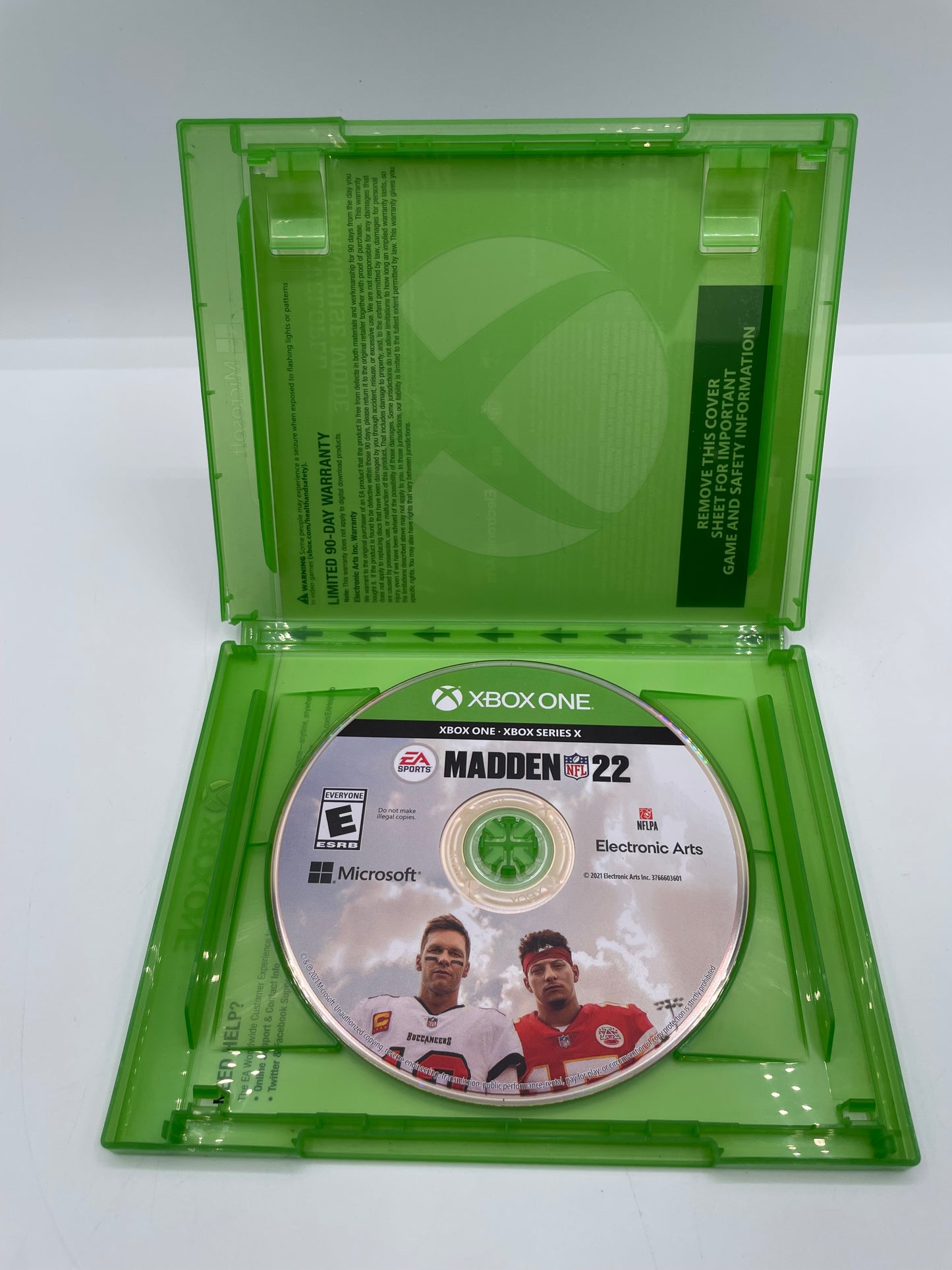 Madden NFL 22 XBox One Video Game with Box