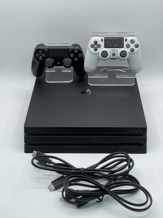 Sony PlayStation 4 Pro (CUH-7215B) 1TB Console Black - Fully Functional
