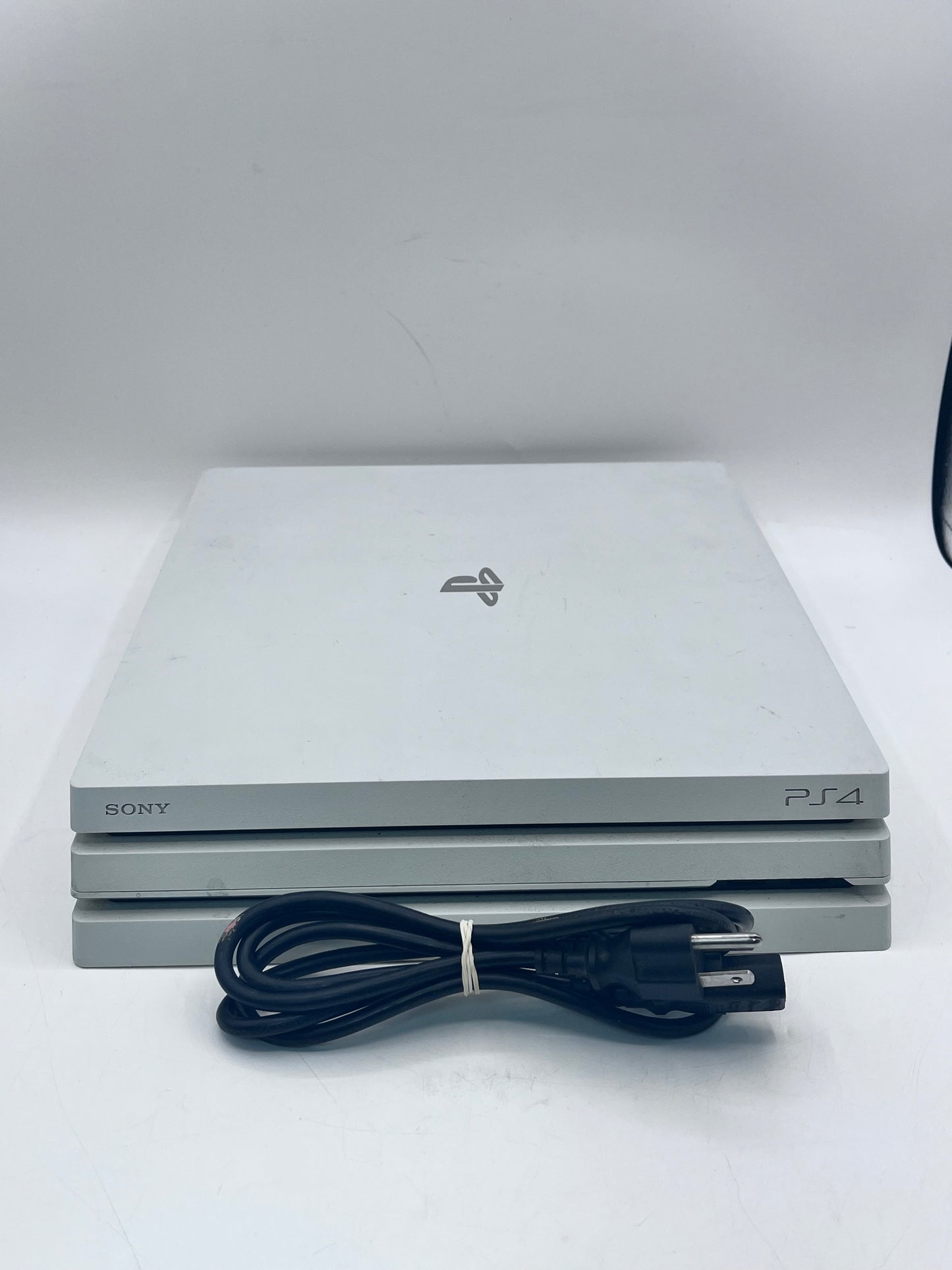 Sony PlayStation 4 Pro 1TB CUH-7115B Console & Power Cable - White