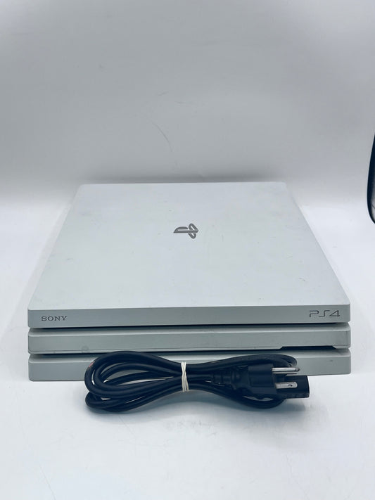 Sony PlayStation 4 Pro 1TB CUH-7115B Console & Power Cable - White
