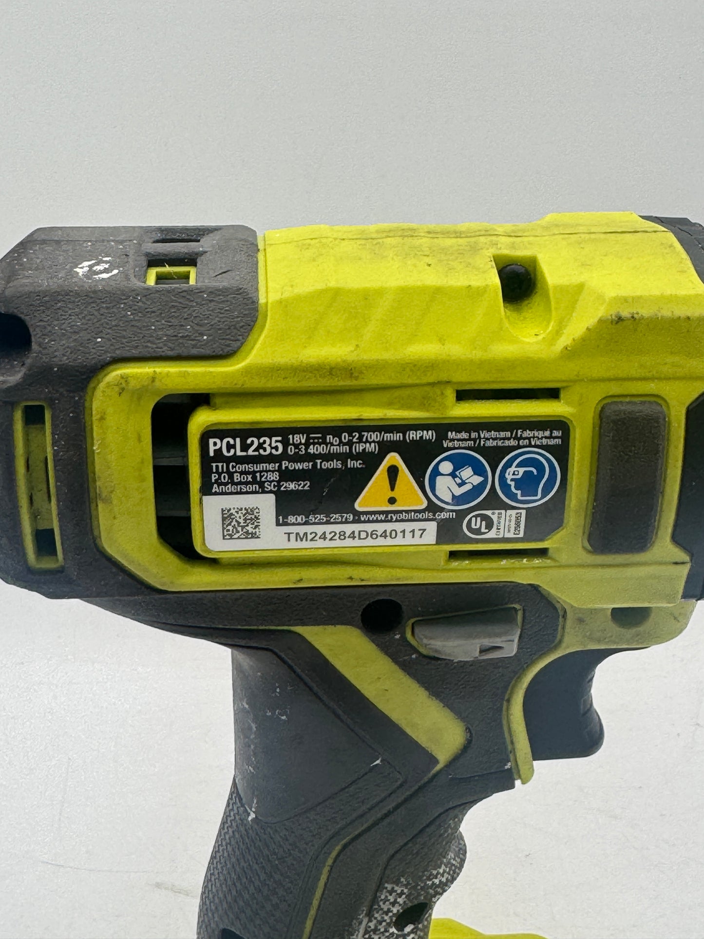 Ryobi PCL235B One+ 18V 18 Volt Cordless  w/ 2Ah Battery Tested Free Shipping