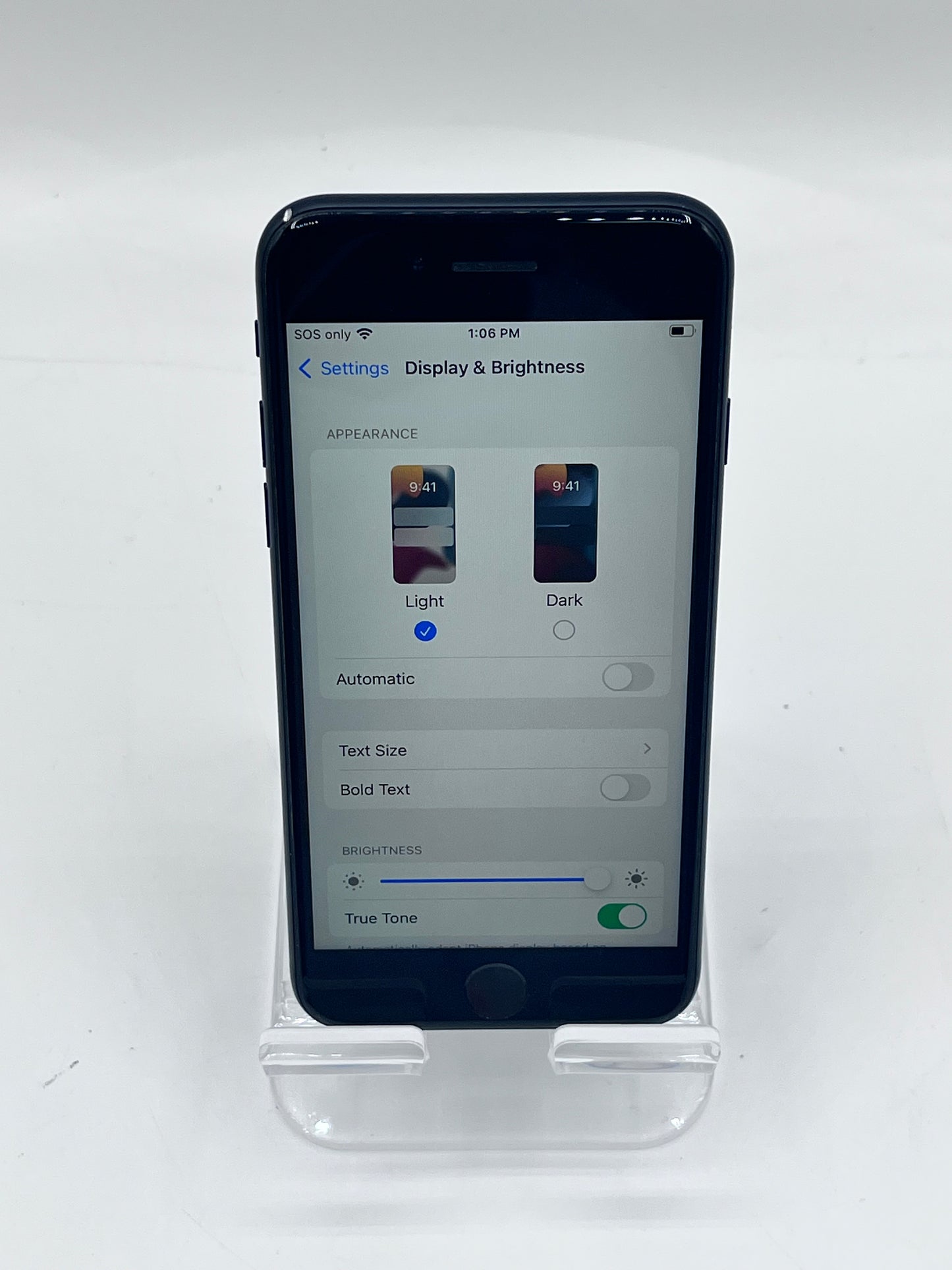 Unlocked Apple iPhone SE 2nd Gen 128GB Black A2275 MXCW2LL/A