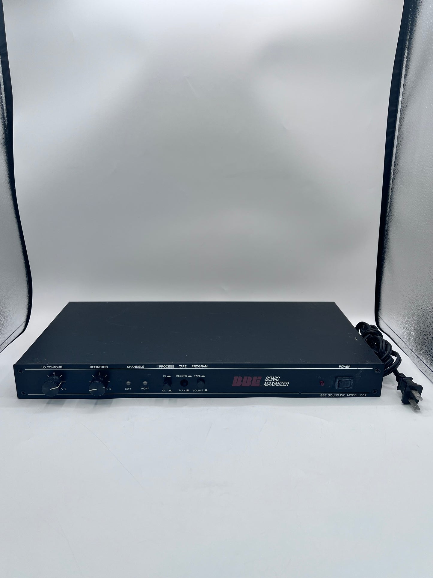 BBE Sonic Maximizer Vintage RARE 1002 - Black