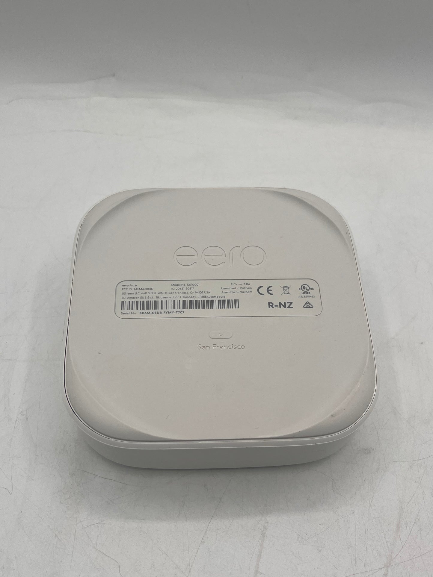 2 Eero Pro 6E S010001 Wireless Tri-Band Gigabit Mesh Router Tested Free Shipping