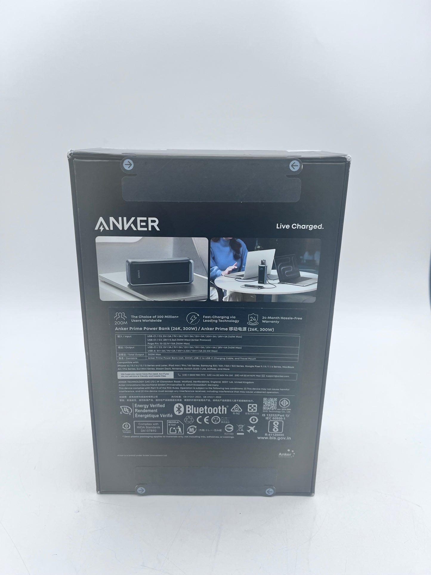 Anker Peak Performance PowerBank - Black
