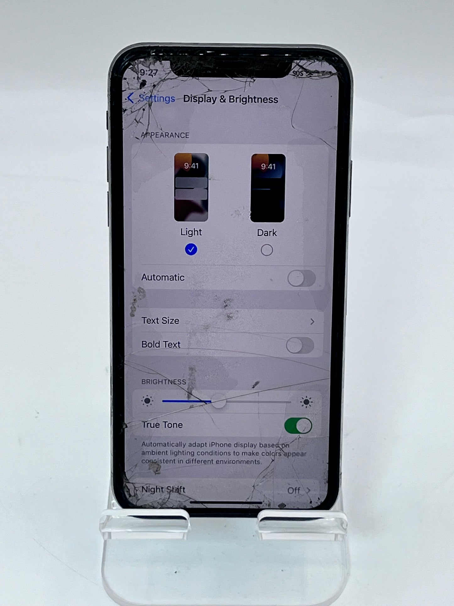 Unlocked Apple iPhone X MQA62LL/A A1865 6.5in 64GB White READ