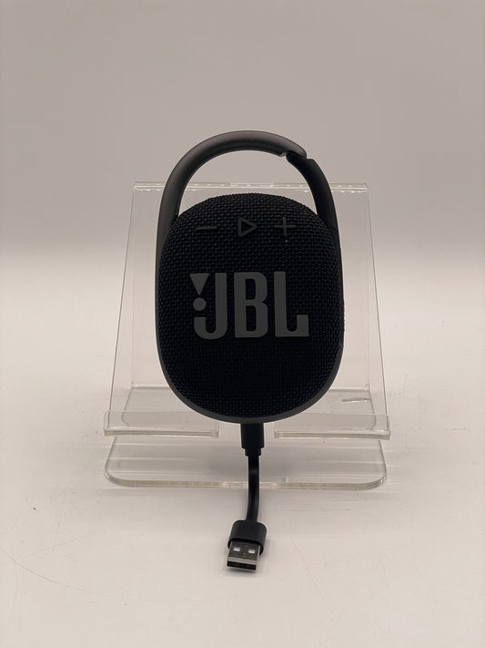 JBL Clip 4 Portable Bluetooth Speaker - Used A - Black - Free Shipping