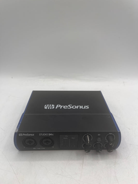 PreSonus Studio 24c 192 kHz USB-C Audio Interface - Black