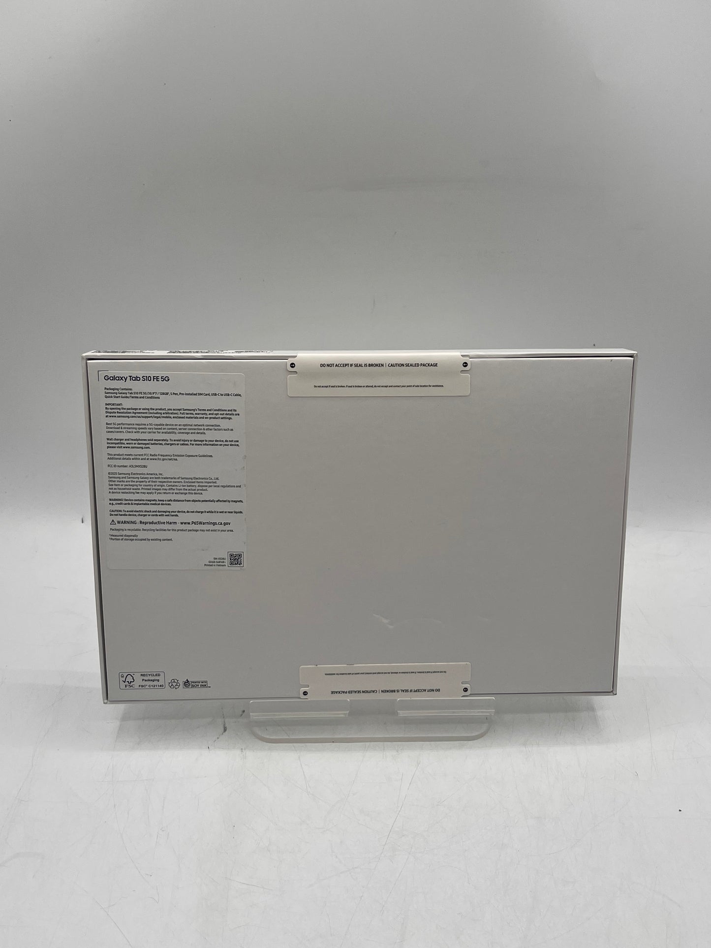 Verizon Samsung Galaxy Tab S 10 FE SM-X528U 128GB Gray WiFi + Cellular Tablet