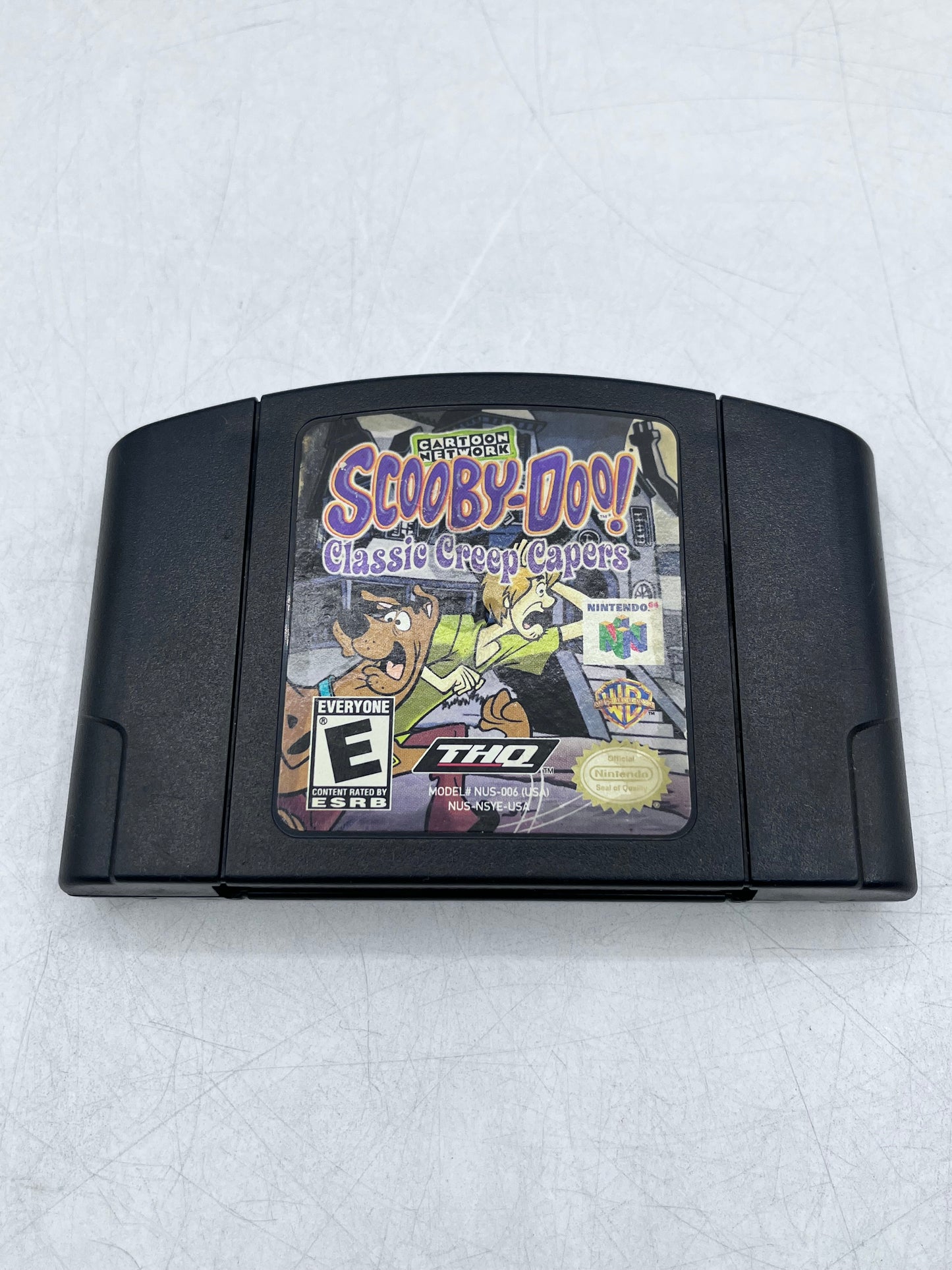 Scooby-Doo Classic Creep Capers - Black (N64, Nintendo 64) Authentic & Tested