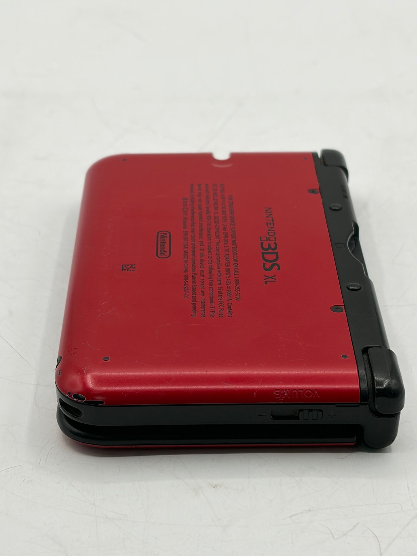 Nintendo 3DS XL Red & Black Handheld Console SPR-001 Tested & Working